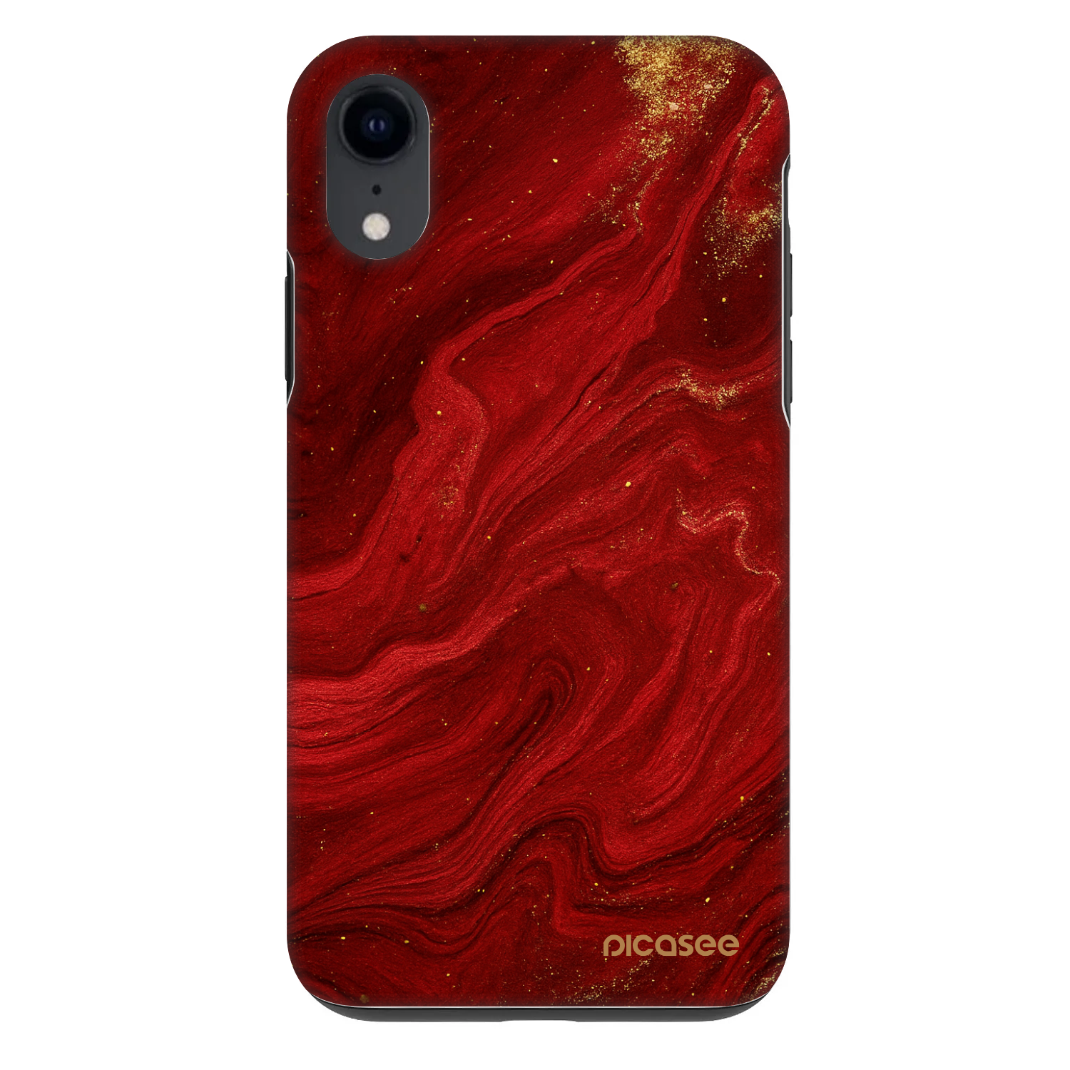 Picasee Fashion Case pro Apple iPhone XR - Červená