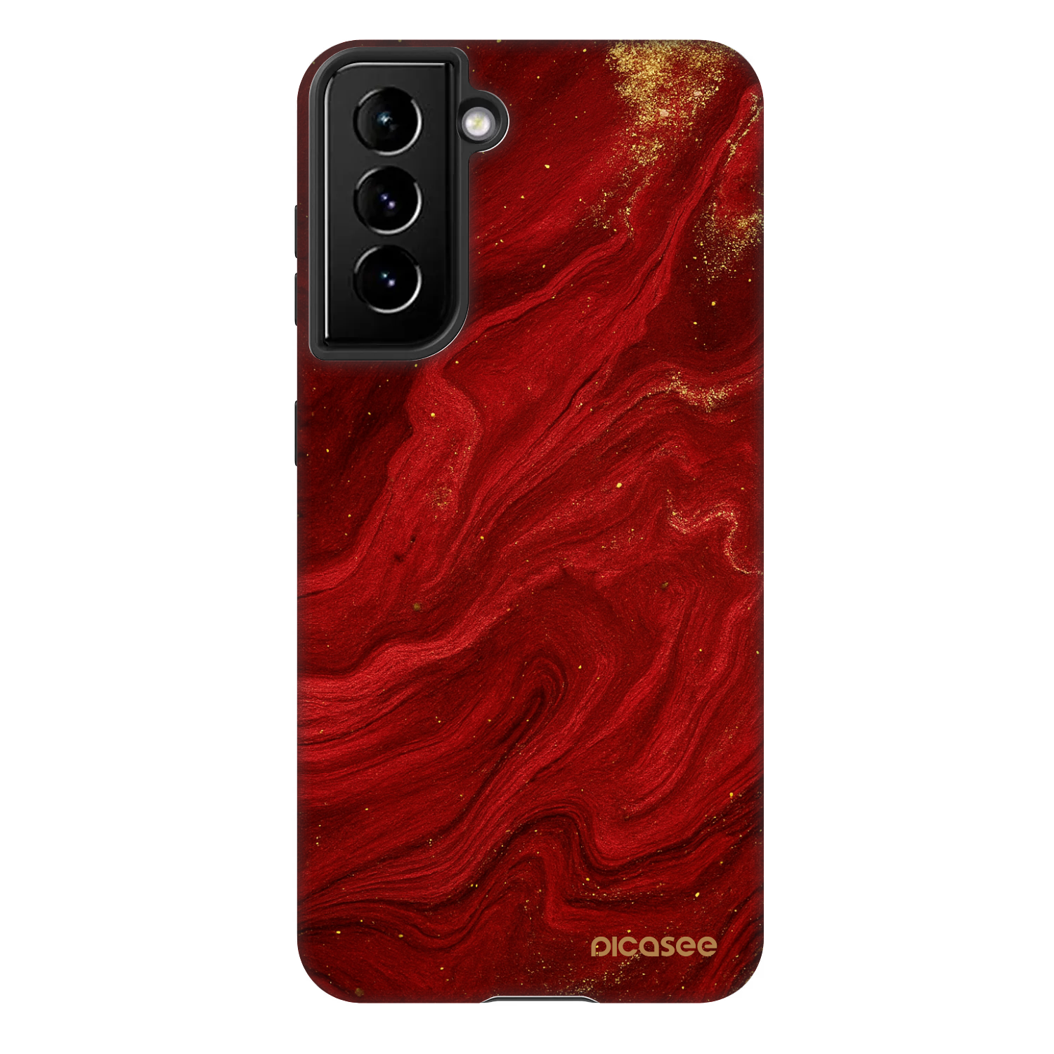 Picasee Fashion Case pro Samsung Galaxy S22 5G - Červená