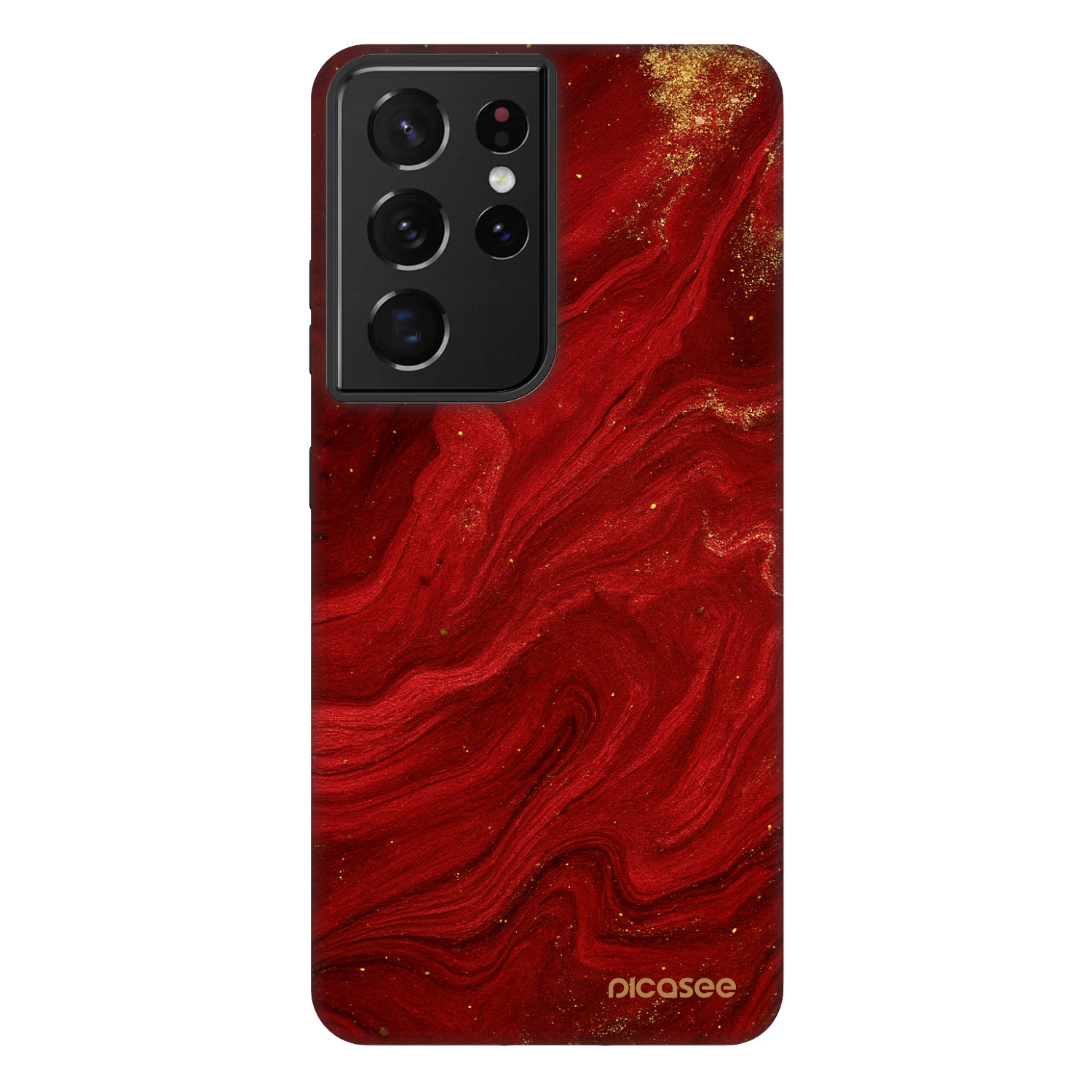 Picasee Fashion Case pro Samsung Galaxy S21 Ultra 5G G998B - Červená
