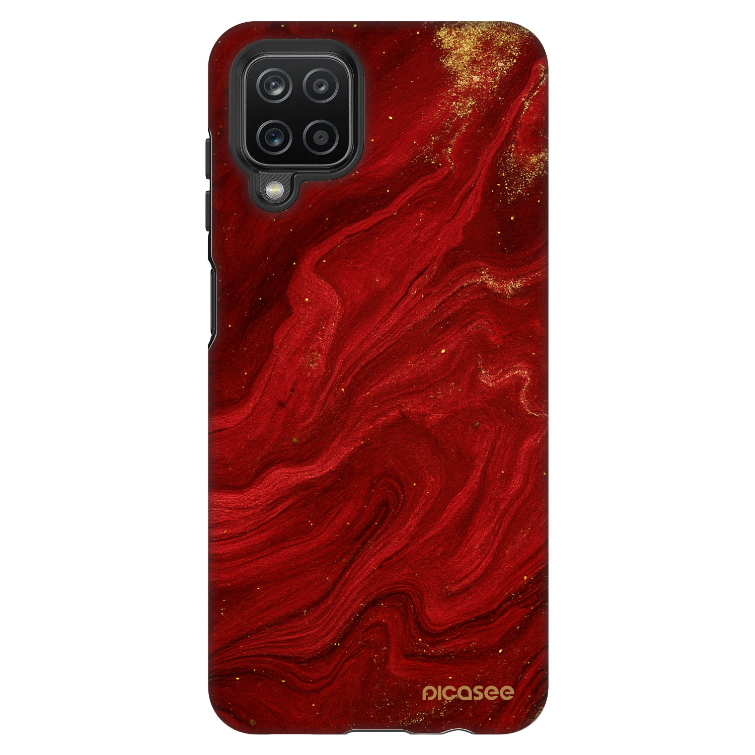 Picasee Fashion Case pro Samsung Galaxy A12 A125F - Červená