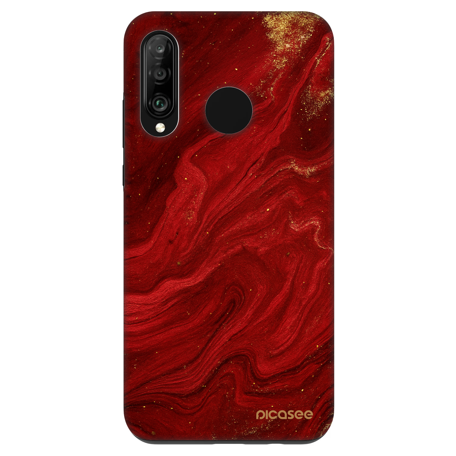 Picasee Fashion Case pro Huawei P30 Lite - Červená