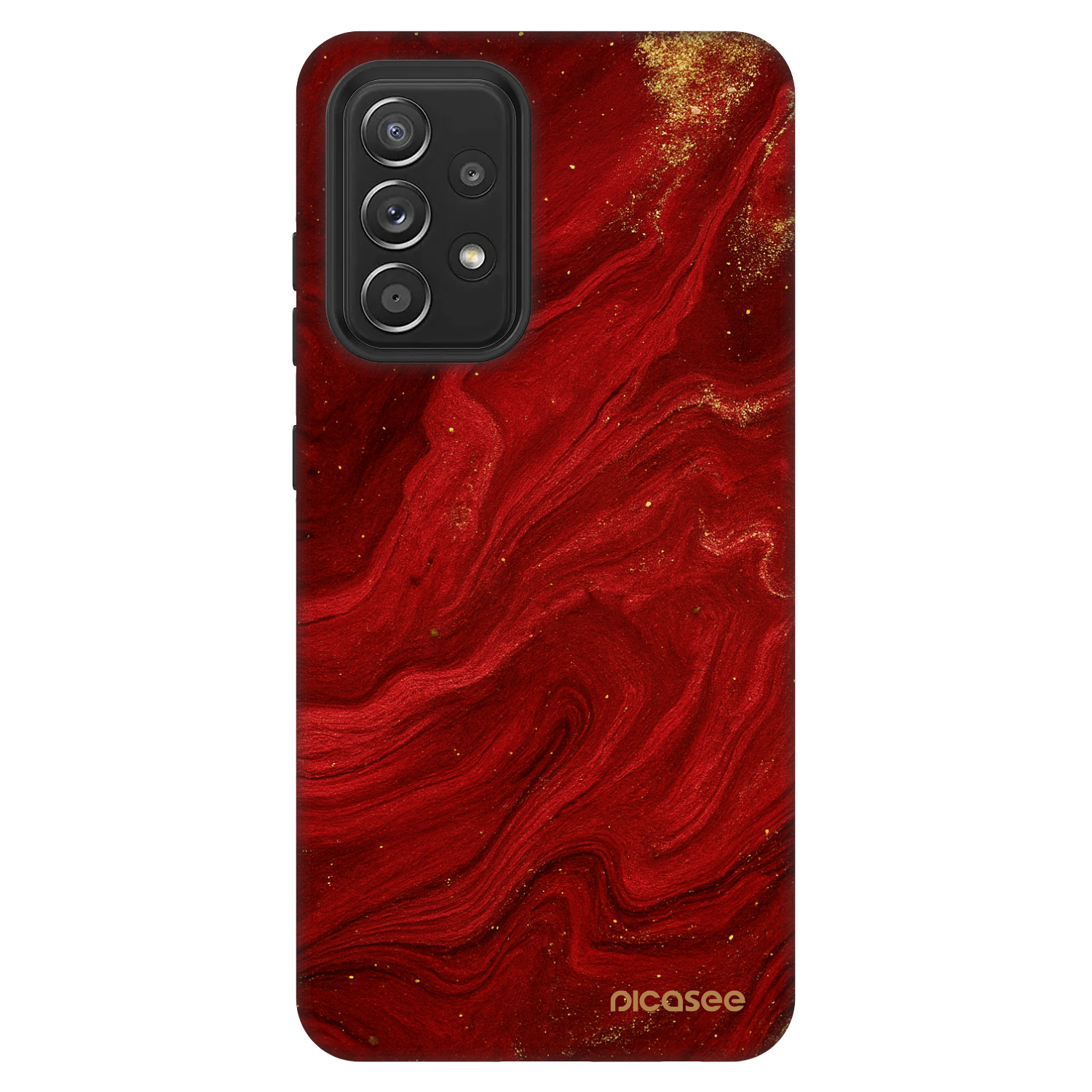 Picasee Fashion Case pro Samsung Galaxy A52 5G A525F - Červená