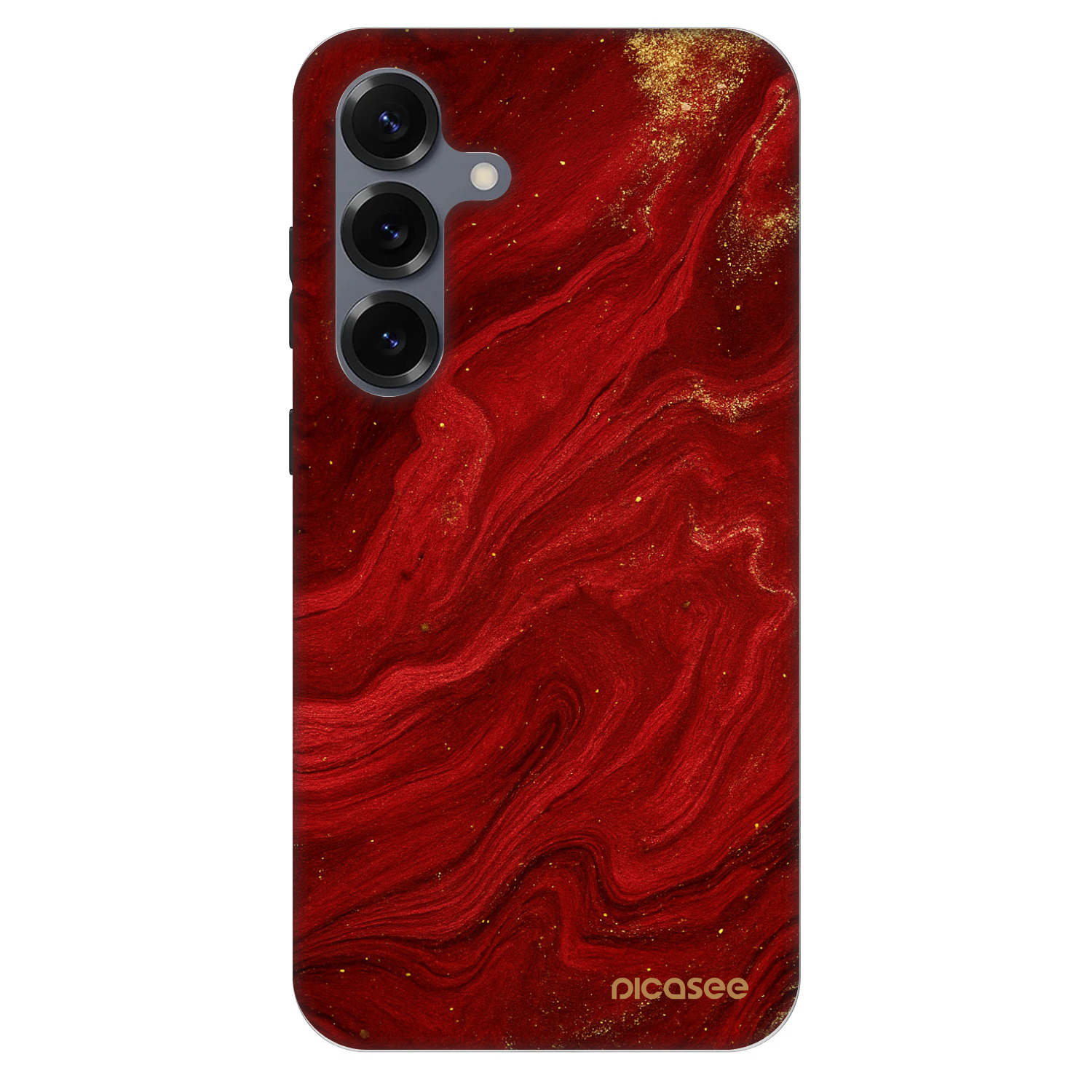 Picasee Fashion Case PowerShare pro Samsung Galaxy S25 5G - Červená