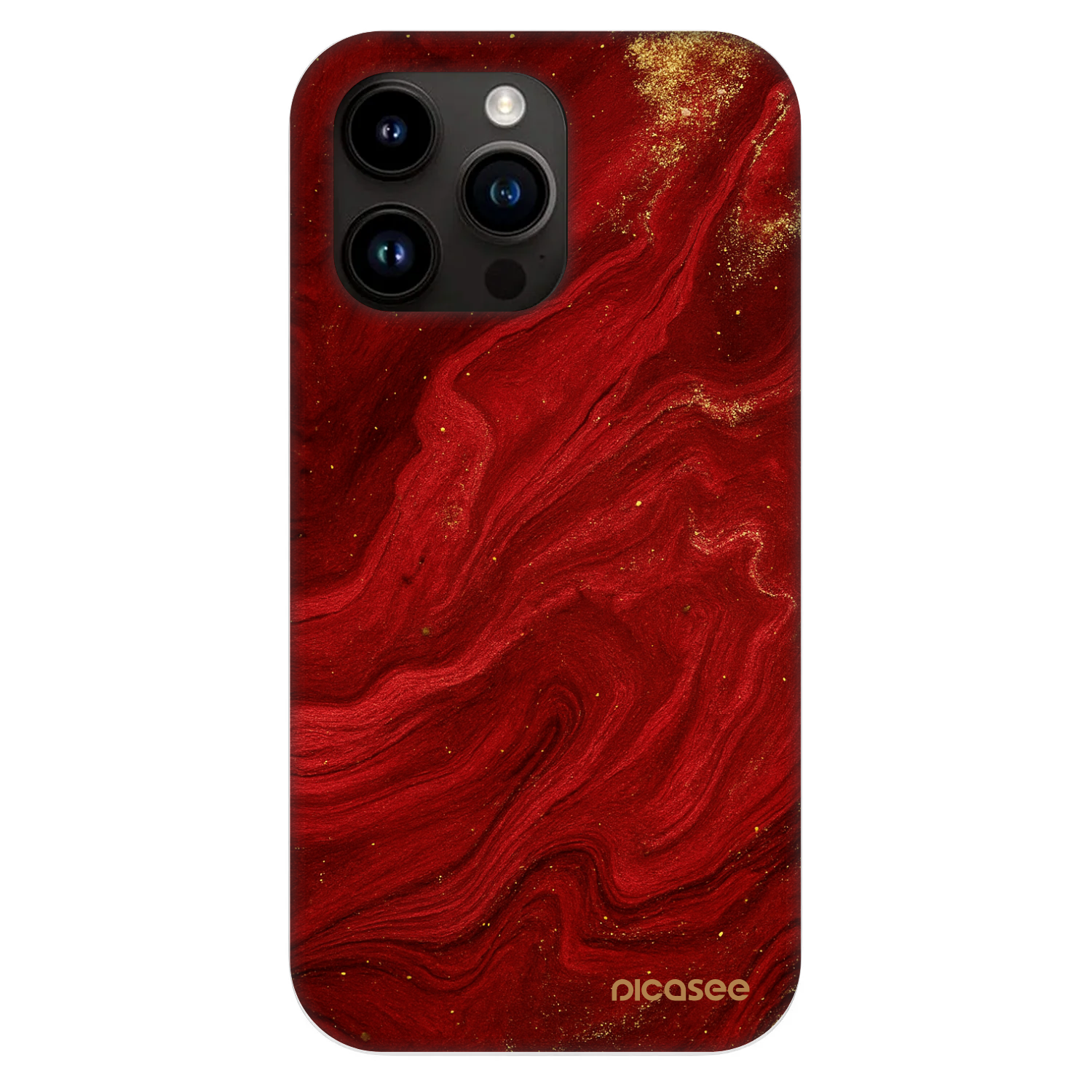 Picasee Fashion Case MagSafe Apple iPhone 13 Pro - Červená