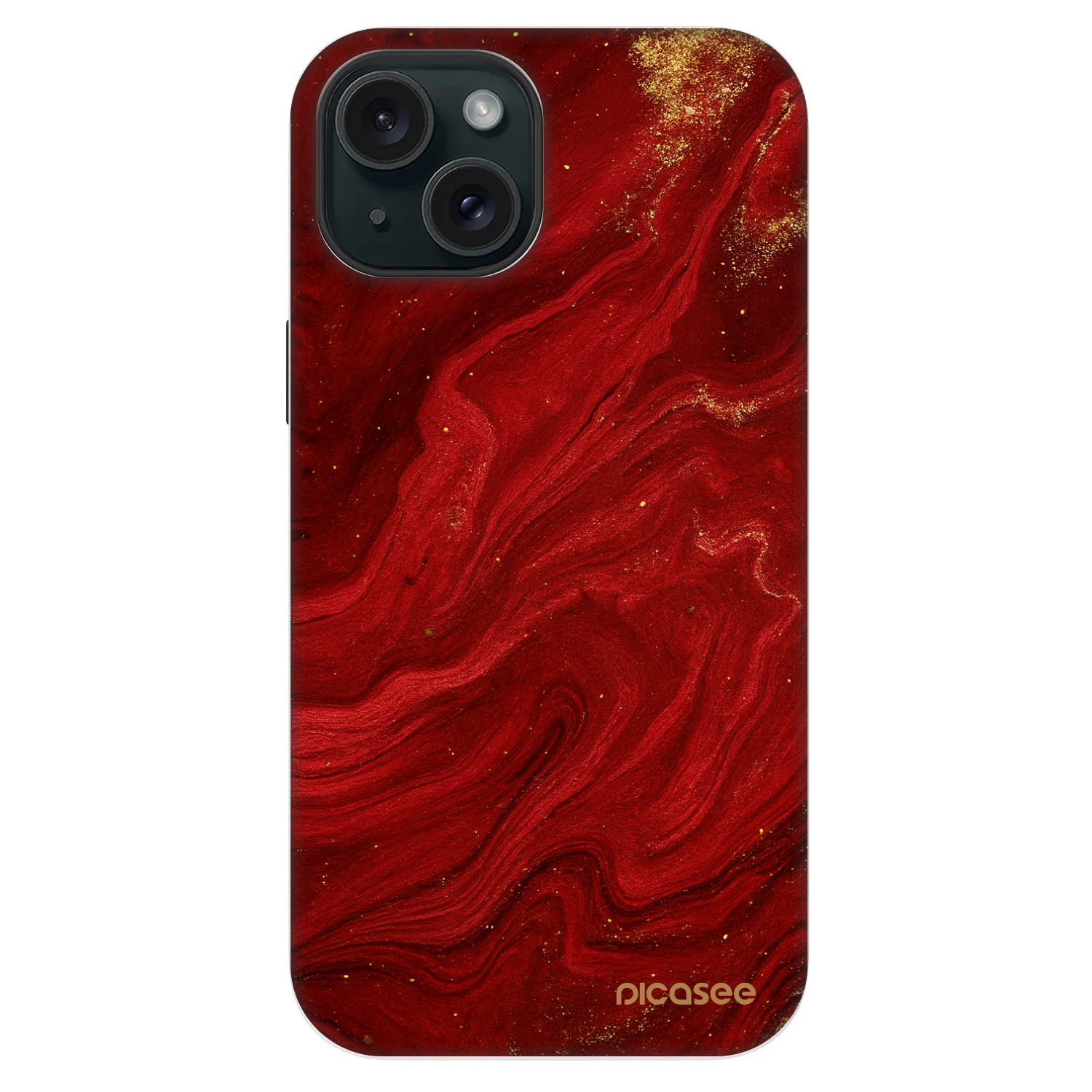Picasee Fashion Case MagSafe Apple iPhone 14 - Červená