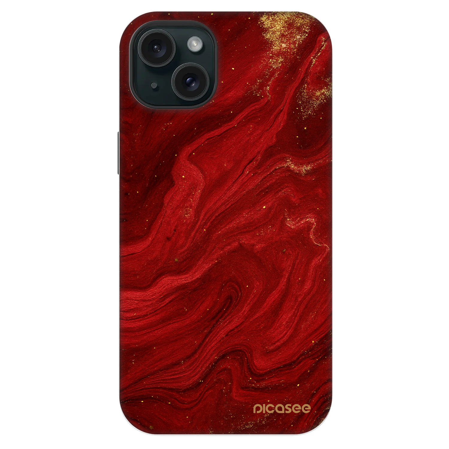 Picasee Fashion Case MagSafe Apple iPhone 14 Plus - Červená