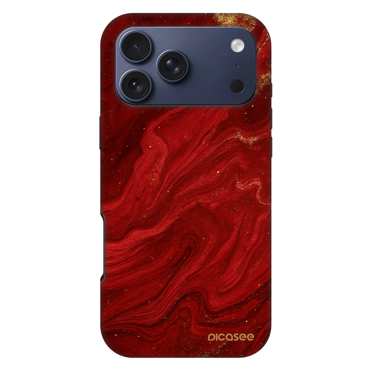 Picasee Fashion Case MagSafe Apple iPhone 17 Pro Max - Červená