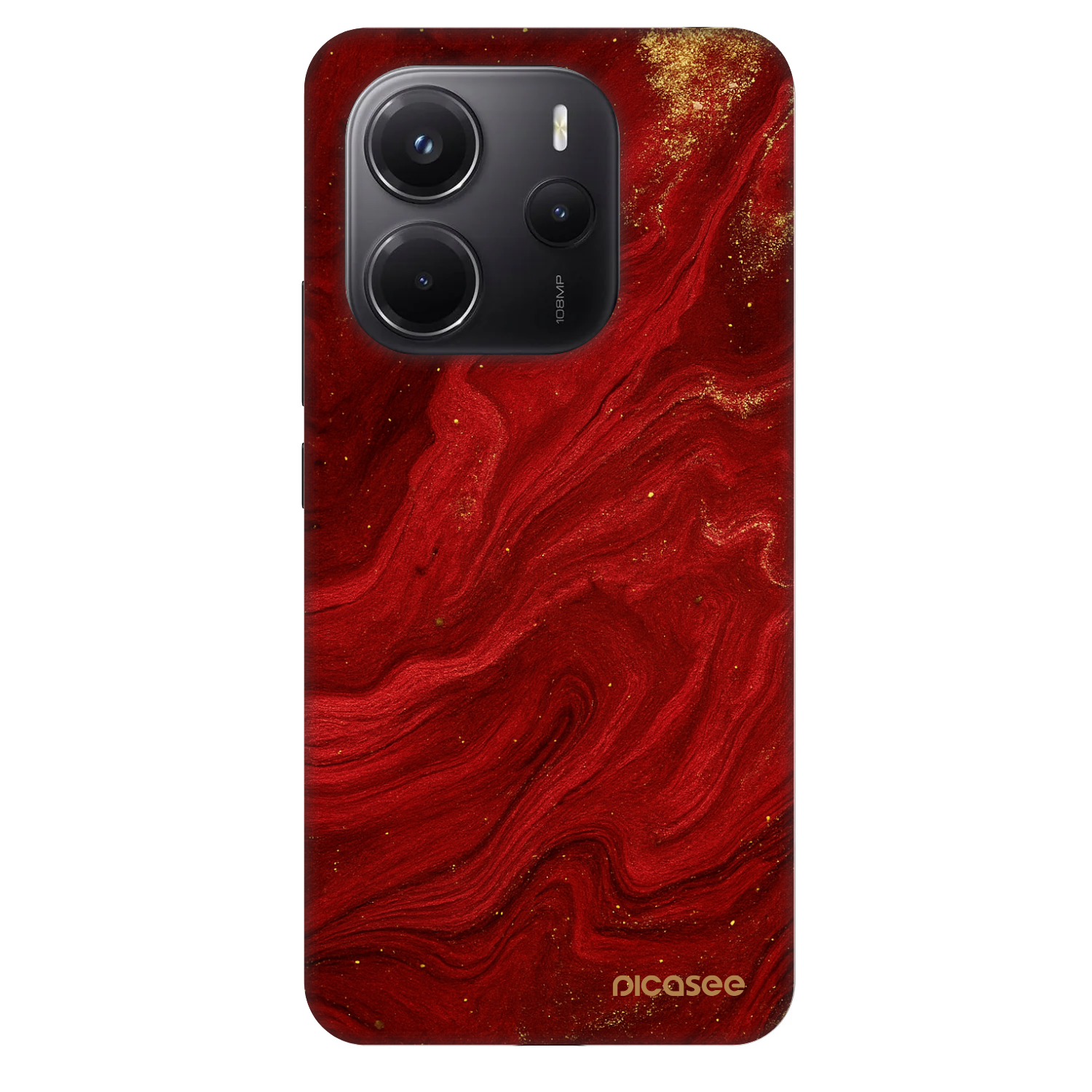 Picasee Fashion Case pro Xiaomi Redmi Note 14 4G - Červená