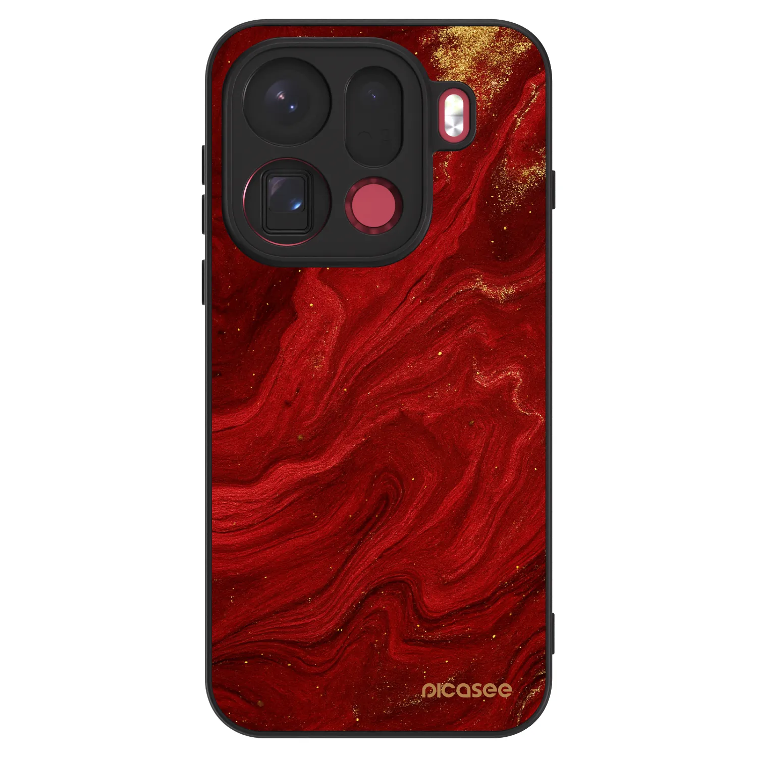 Picasee ULTIMATE CASE pro OPPO Find X9 Pro - Červená