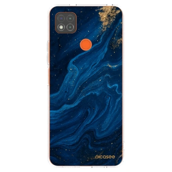 Picasee silikonový průhledný obal pro Xiaomi Redmi 9C - Blue