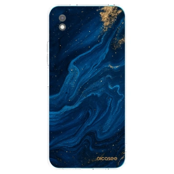 Picasee silikonový černý obal pro Xiaomi Redmi 9A - Blue