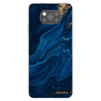 Picasee silikonový černý obal pro Xiaomi Poco X3 - Blue
