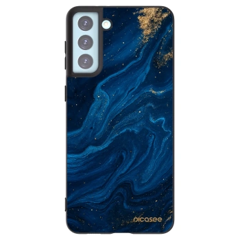 Picasee silikonový černý obal pro Samsung Galaxy S21+ 5G G996F - Blue