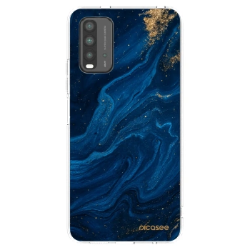 Picasee silikonový černý obal pro Xiaomi Redmi 9T - Blue