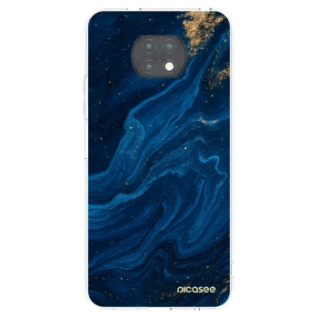 Picasee silikonový průhledný obal pro Xiaomi Redmi Note 9T - Blue
