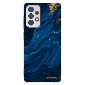 Picasee silikonový průhledný obal pro Samsung Galaxy A52s 5G A528B - Blue
