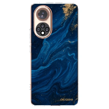 Picasee silikonový průhledný obal pro Honor 50 5G - Blue