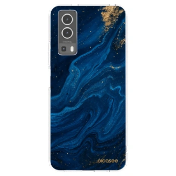Picasee silikonový průhledný obal pro Vivo Y72 5G - Blue