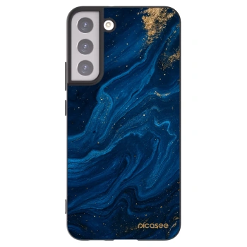 Picasee silikonový černý obal pro Samsung Galaxy S22+ 5G - Blue