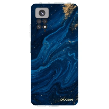 Picasee silikonový průhledný obal pro Xiaomi Redmi Note 11S 4G - Blue