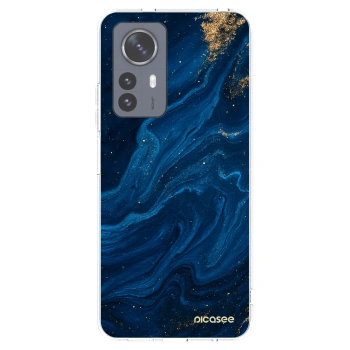 Picasee silikonový průhledný obal pro Xiaomi 12 Pro - Blue