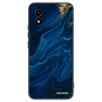 Picasee silikonový černý obal pro Vivo Y01 - Blue
