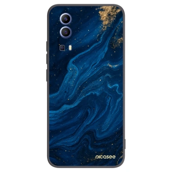 Picasee silikonový černý obal pro Vivo Y52 5G - Blue