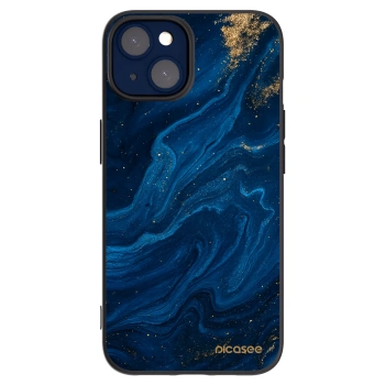 Picasee silikonový černý obal pro Apple iPhone 14 - Blue