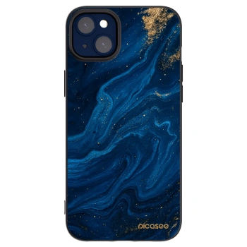 Picasee silikonový černý obal pro Apple iPhone 14 Plus - Blue