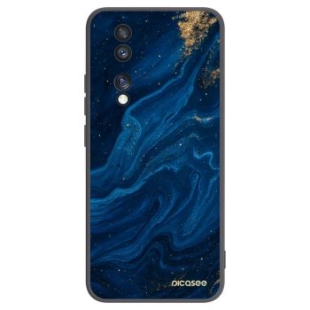 Picasee silikonový černý obal pro Honor 70 - Blue