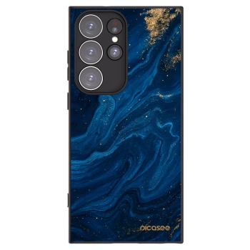 Picasee silikonový černý obal pro Samsung Galaxy S23 Ultra 5G - Blue