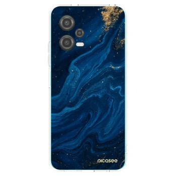 Picasee silikonový průhledný obal pro Xiaomi Poco X5 - Blue