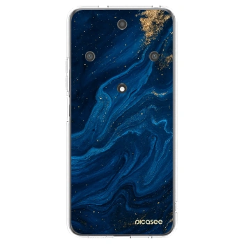 Picasee silikonový průhledný obal pro Honor Magic5 Lite 5G - Blue