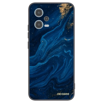 Picasee silikonový černý obal pro Xiaomi Redmi Note 12 5G - Blue