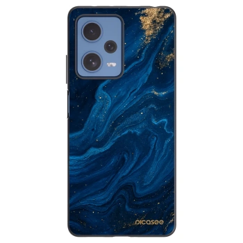 Picasee silikonový černý obal pro Xiaomi Redmi Note 12 Pro 5G - Blue