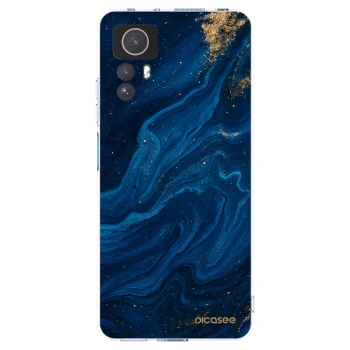 Picasee silikonový průhledný obal pro Xiaomi Redmi Note 12S - Blue