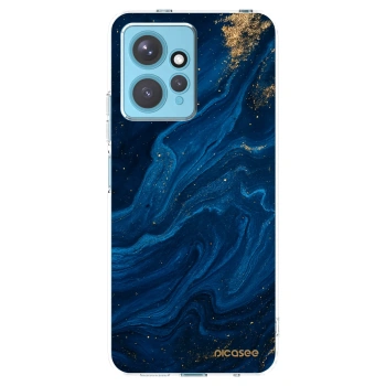 Picasee silikonový průhledný obal pro Xiaomi Redmi Note 12 4G - Blue