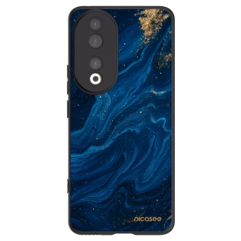 Picasee silikonový černý obal pro Honor 90 5G - Blue