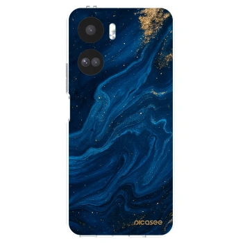 Picasee silikonový průhledný obal pro Honor 90 Lite 5G - Blue