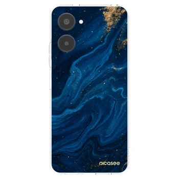 Picasee silikonový průhledný obal pro Realme 10 4G - Blue