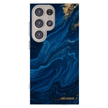 Picasee silikonový průhledný obal pro Samsung Galaxy S24 Ultra S928B 5G - Blue