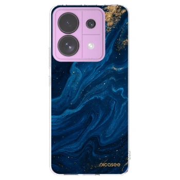 Picasee silikonový průhledný obal pro Xiaomi Redmi Note 13 Pro 5G - Blue