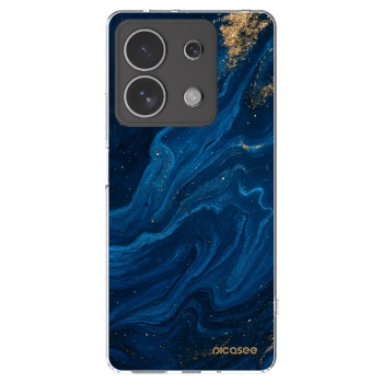 Picasee silikonový průhledný obal pro Xiaomi Redmi Note 13 4G - Blue