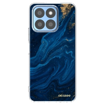 Picasee silikonový průhledný obal pro Honor X8b - Blue