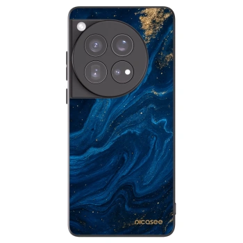 Picasee silikonový černý obal pro OnePlus 12 5G - Blue