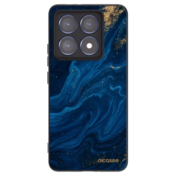 Picasee silikonový černý obal pro Xiaomi 14T Pro - Blue