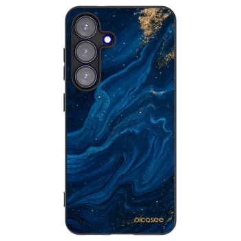Picasee silikonový černý obal pro Samsung Galaxy S25 5G - Blue