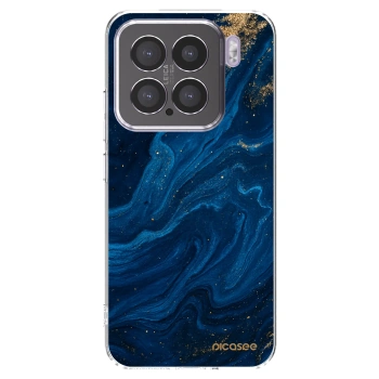 Picasee silikonový průhledný obal pro Xiaomi 15 - Blue