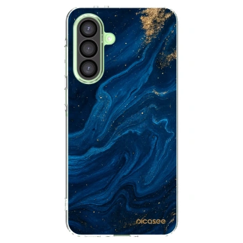 Picasee silikonový průhledný obal pro Samsung Galaxy A26 5G A266B - Blue