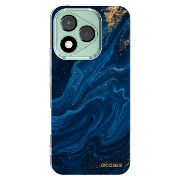 Picasee silikonový průhledný obal pro Honor 400 Lite 5G - Blue